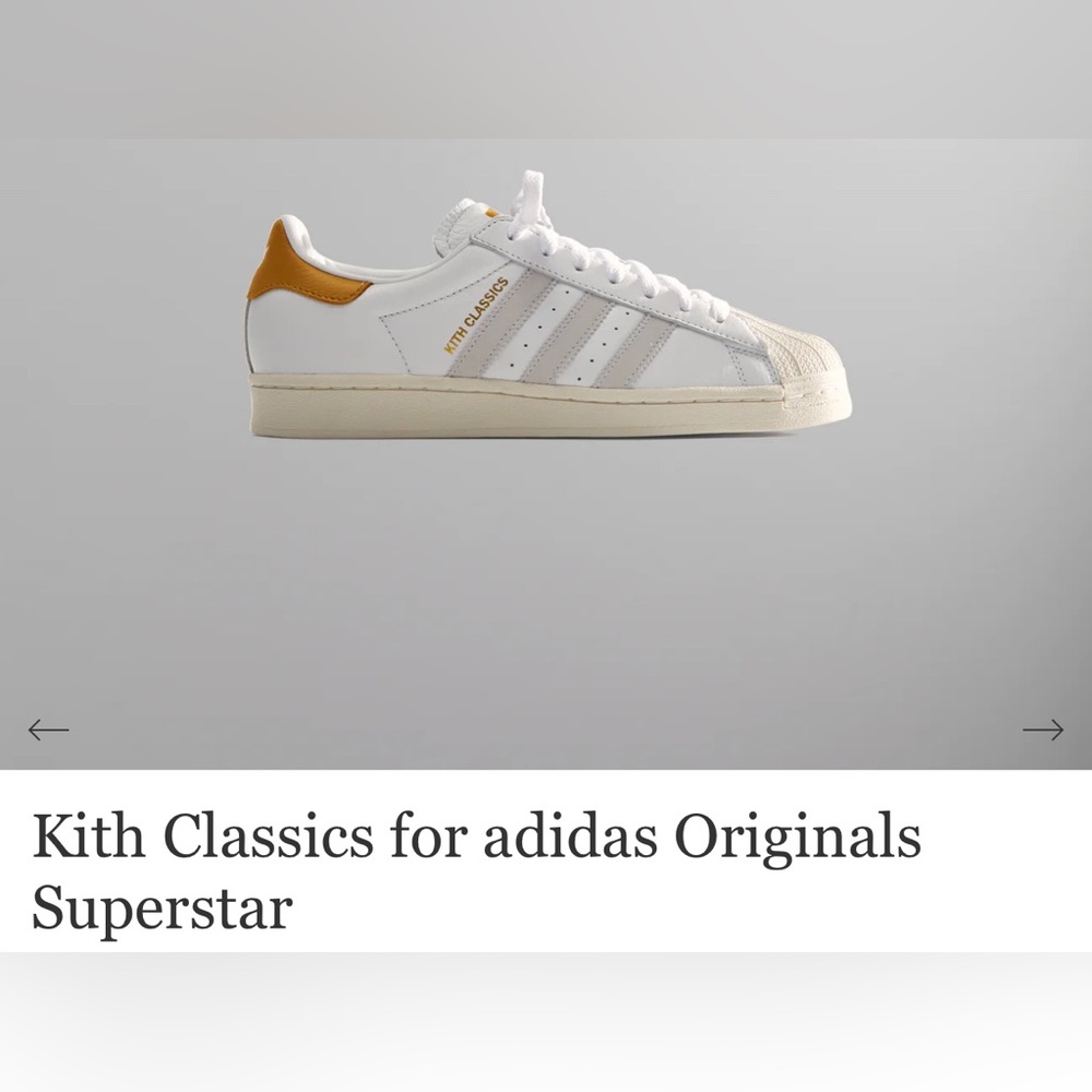 Adidas Original Superstar Kith Edition